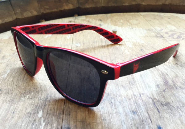 custom-arm sunglasses