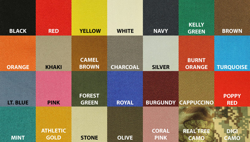 fabric color options