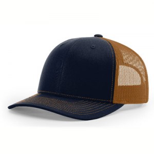 Navy / Caramel