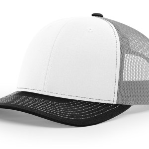 White / Aluminum / Black