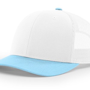 White / Columbia Blue
