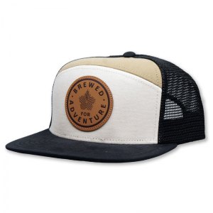 Hana Koa Leather Patch 7-Panel