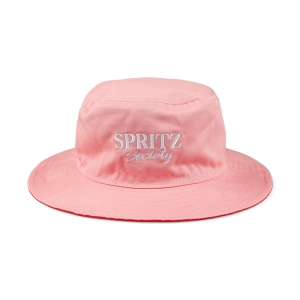 Spritz-Society_Reversible-Bucket-Hat_Embroidred-Logo_Red_Inside