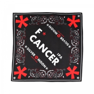 Silver Moon F*ck Cancer bandanas.