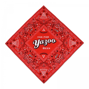 Yazoo custom paisley pattern bandanas.