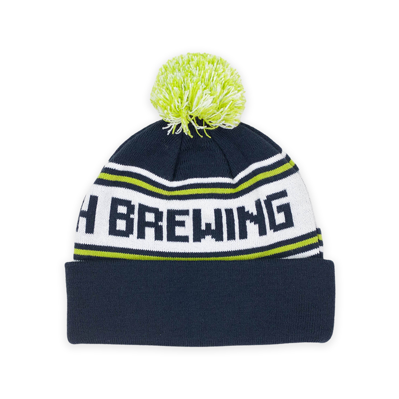 Lawrence Beer Company – Custom Knit Pom Beanie