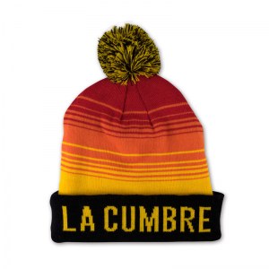 La Cumbre knit pom beanie.