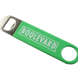 Boulevard green vinyl wrapped paddle opener