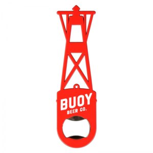 Buoy red powder coated custom shaped paddle opener