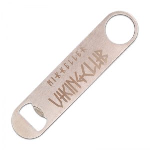 Mikkeller laser engraved stainless paddle opener