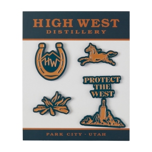 High-West_Enamle-Pin-Pack_Protect-The-West_Navy_Pin-Pack