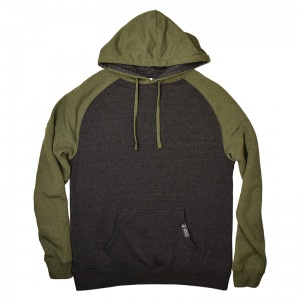 Sunriver_Hoodies_Raglan-Charcoal-Green_Front_800px