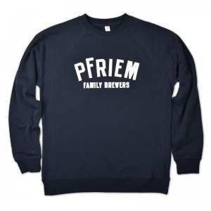 pFriem crew neck with applique logo