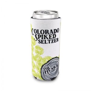 Colorado Spiked Seltzer sublimated 12oz slim coozie