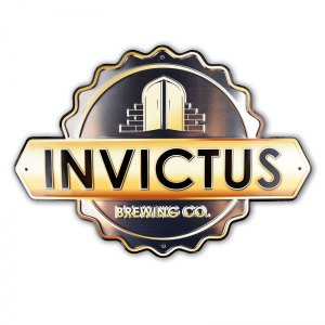 Invictus custom shape full color tin tacker