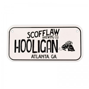 Scofflaw bike license plate tacker