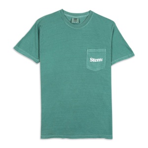 Stem-Green-Pocket-Tee-Back