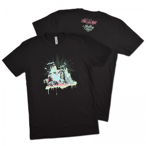 Ruse / Modern Times screen printed t-shirt.