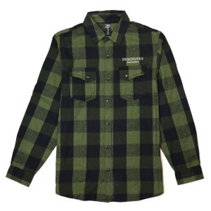 Deschutes_StackedText_EmbFlannel_armyblack