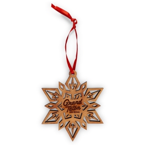 Grand-Teton_Wood-Snowflake-Ornament_Logo_Wood_Front