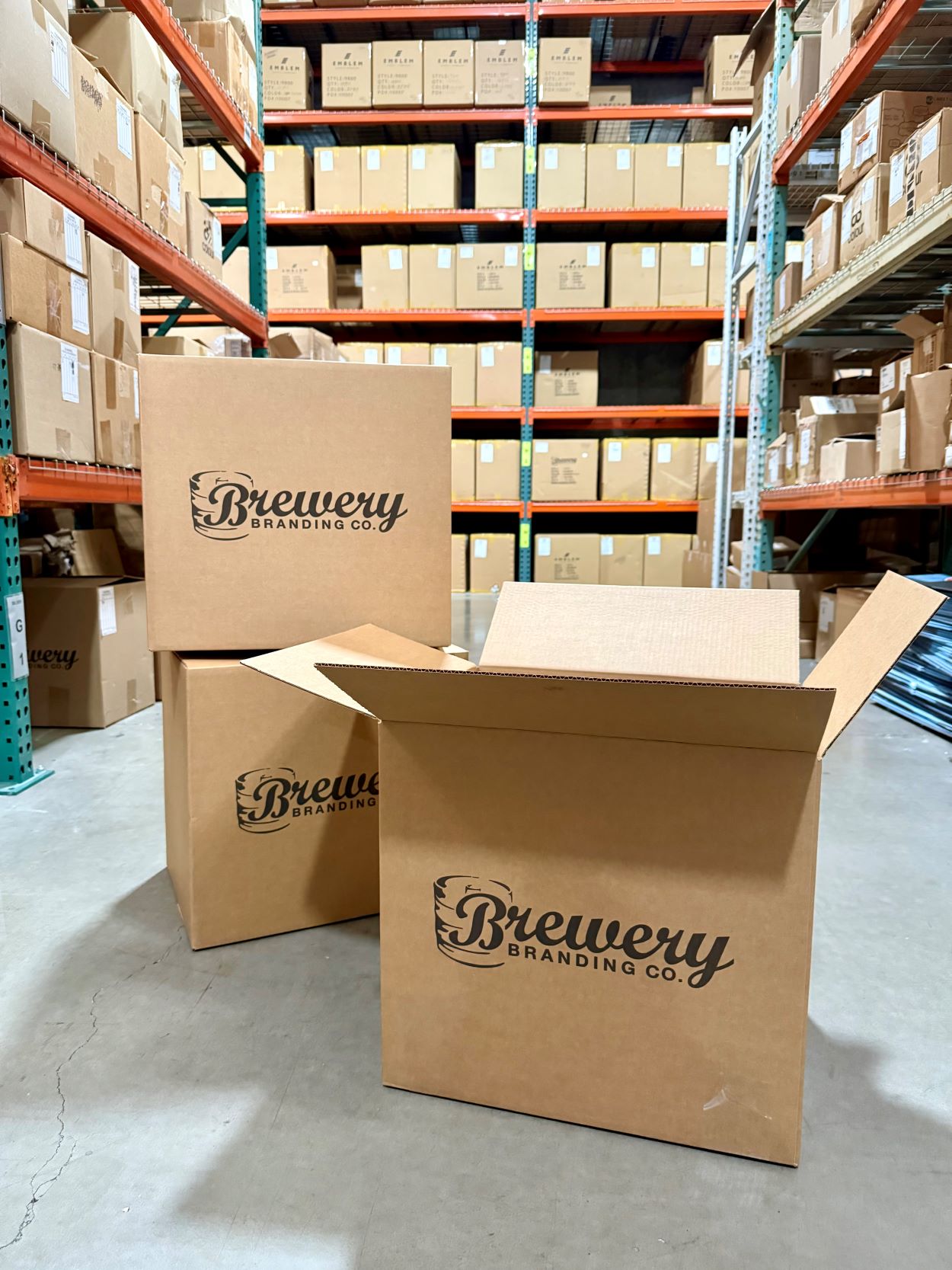 Brewery Branding boxes