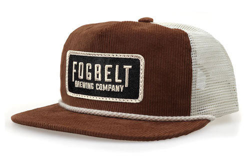 Emblem Corduroy Grandpa Trucker