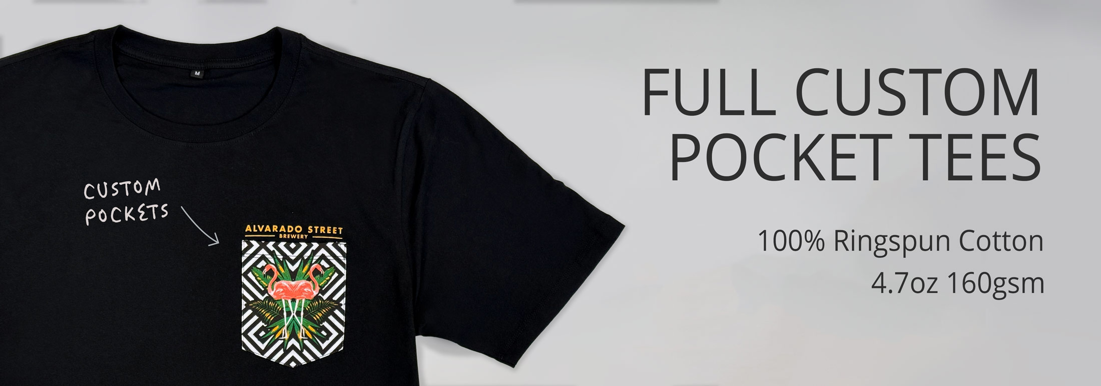 Custom Pocket Tees