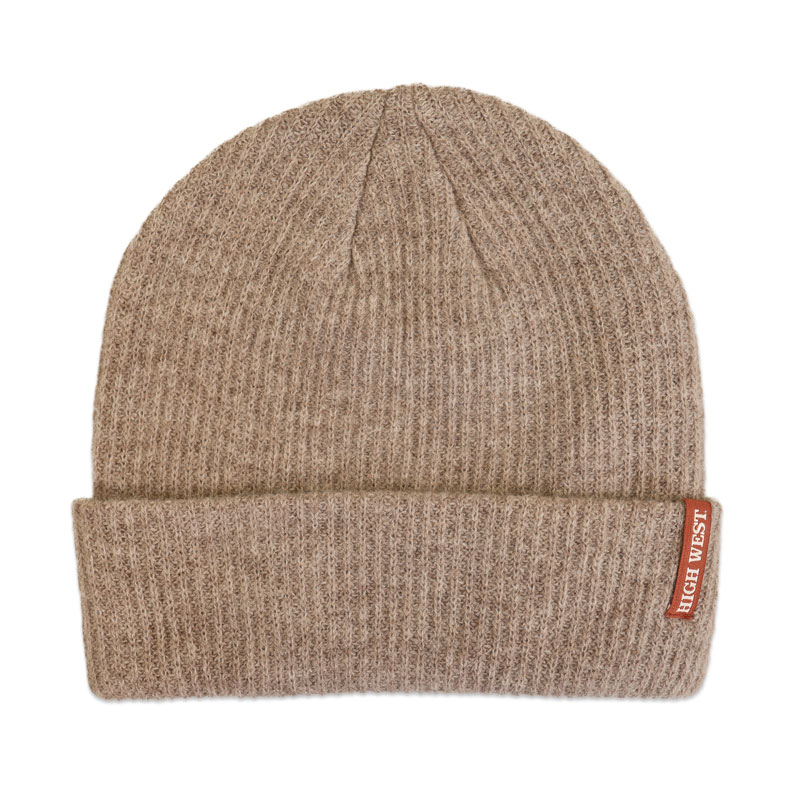Emblem Merino Wool Beanie